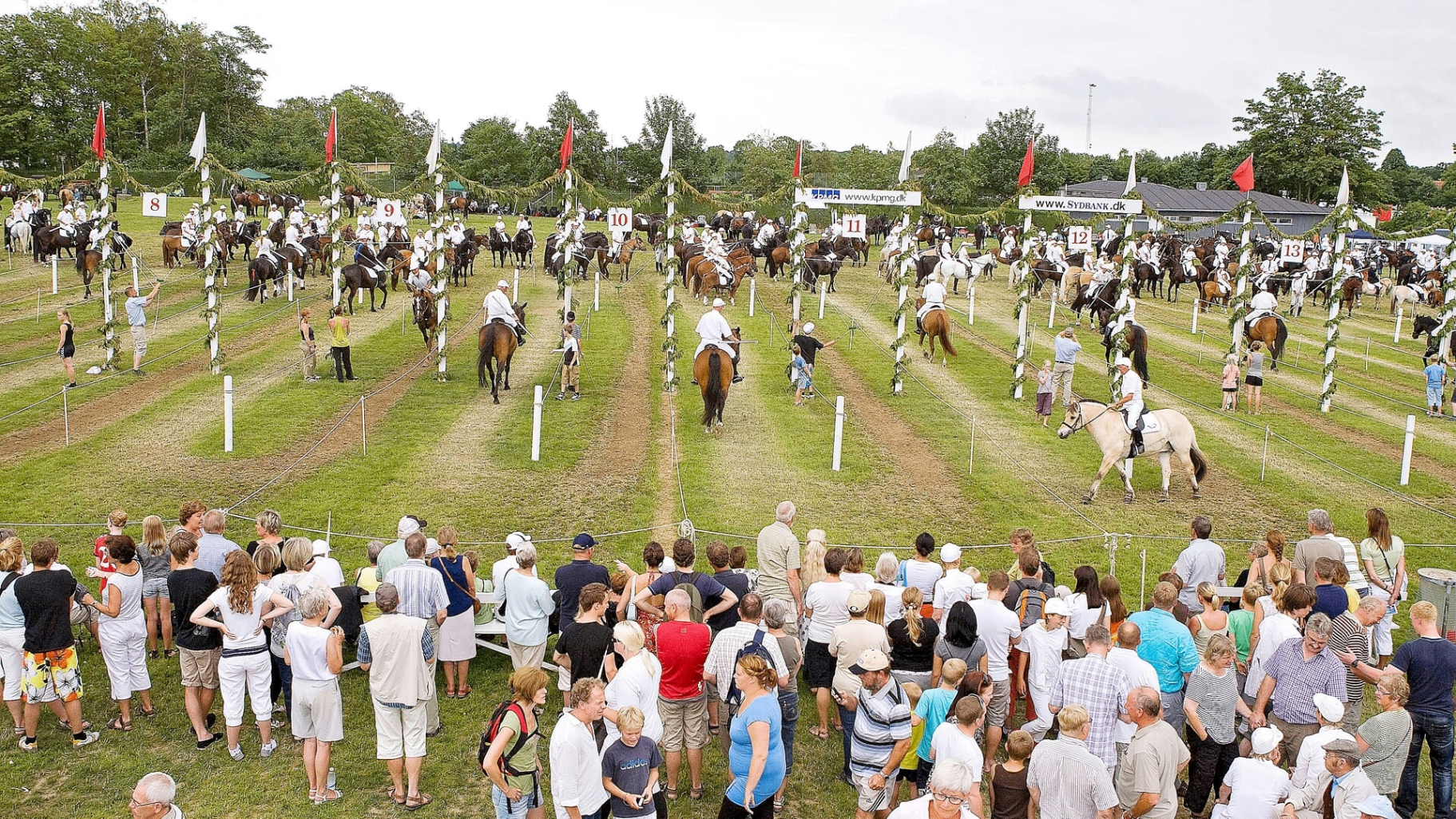 Ring fanget på lansen